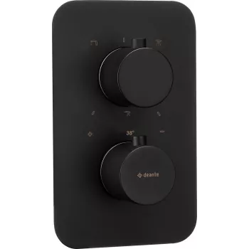 Elemento exterior para termostato BOX DEANTE - cromado polido