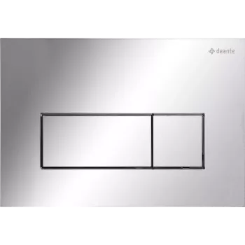 DEANTE Placa de cobertura para autoclismos encastrados - Slim - cromada