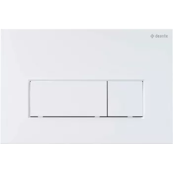 Placa de cobertura DEANTE para estrutura encastrada - Slim - Cromado brilhante