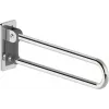 DEANTE Suporte de parede dobrável 70 cm branco aço Suporte de prateleira poupa-espaço