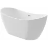 DEANTE Banheira de acrílico oval autónoma 150 cm branca