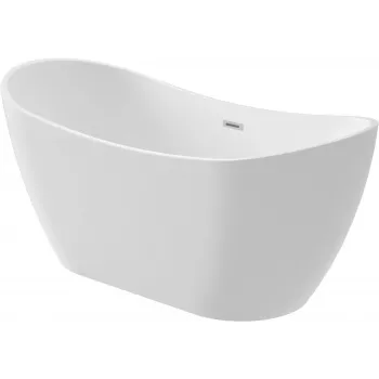 DEANTE Banheira de acrílico oval autónoma 150 cm branca