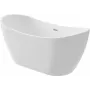 DEANTE Banheira de acrílico oval autónoma 150 cm branca