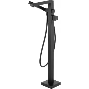 Misturadora monocomando de banheira DEANTE com conjunto de duche - preto mate