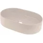 DEANTE Lavatório compósito de granito com escorredor - Bege - 780x435 mm
