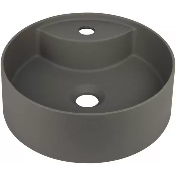 Lavatório de granito DEANTE para montagem sobre bancada com furo para torneira - Bege, 780x440mm