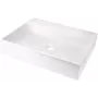 Lavatório de bancada de granito DEANTE com furo de torneira - 500x400 mm cinzento antracite