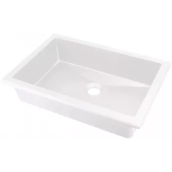 DEANTE Pia de granito para encastrar/sobrepor bege 580x440 mm
