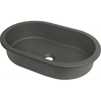 Lavatório de granito para encastrar e instalar DEANTE Grafite 500x440mm