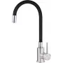 Torneira de cozinha DEANTE com bica flexível - cromado/branco