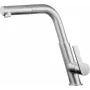 DEANTE Torneira de cozinha com bica extensível, cromada, monocomando, rotação 360°, latão, Série Hiacynt