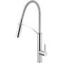 DEANTE Torneira de cozinha com bica extensível Hiacynt cromada