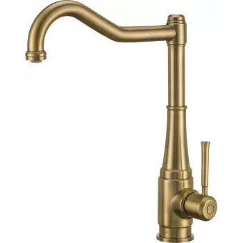Torneira de cozinha DEANTE com bica retangular, cromada, extensível, monocomando, Série Neo
