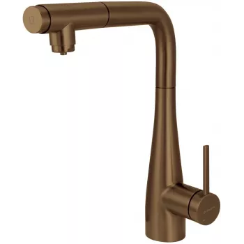 DEANTE misturadora de cozinha com ligação para filtro de água e bica extensível, cromada