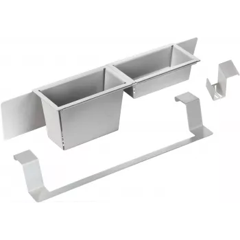 Conjunto de acessórios para lava-loiça DEANTE - sifão economizador de espaço e doseador de sabão líquido