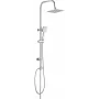 Chuveiro DEANTE NAC 01FK de 1 função, jato de chuva, cromado, 100 mm