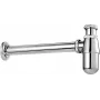 Sifão de garrafa DEANTE NHC_031I para lavatório, branco, entrada G 1 1/4 polegadas, saída 32 mm, altura ajustável, EN 274