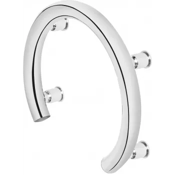 Suporte de parede em ferradura DEANTE NIV 041G para ecrãs 14-42 polegadas, capacidade 25 kg, VESA 75x75 a 200x200 mm, preto