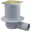 DEANTE Ralo pontual - grelha aço inoxidável 150x150 mm K3