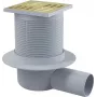 DEANTE Ralo pontual - grelha aço inoxidável 150x150 mm K3