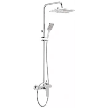 Chuveiro de teto DEANTE com misturadora de duche Cromado 250mm