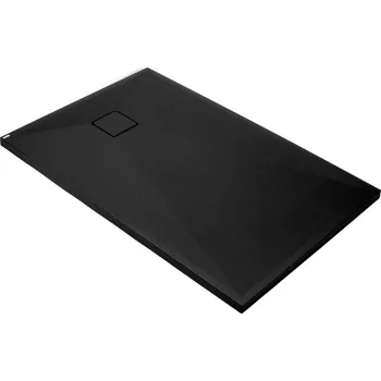 DEANTE base de duche retangular em granito 100x80 cm preto