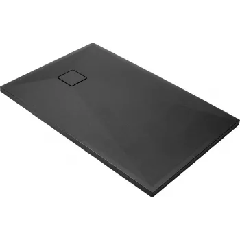 Base de duche retangular em granito DEANTE 1200x900 mm preto