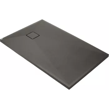 DEANTE base de duche retangular em granito 120x70 cm preta