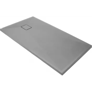 DEANTE Base de duche retangular de granito 140x70 cm antracite