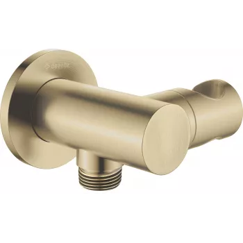 Conector angular redondo DEANTE com suporte para telefone - preto