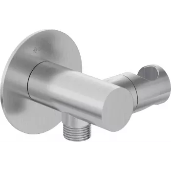 Deante NQS_F57K ligação angular redonda com suporte para chuveiro de mão