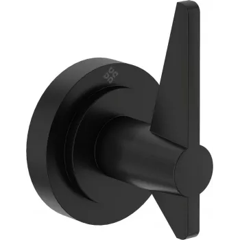 DEANTE Gancho individual para paredes perfuradas – aço galvanizado, 40 mm de saliência, montagem sem ferramentas