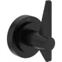 DEANTE Gancho individual para paredes perfuradas – aço galvanizado, 40 mm de saliência, montagem sem ferramentas