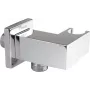 Conector de canto quadrado DEANTE com suporte de chuveiro de mão, cromado