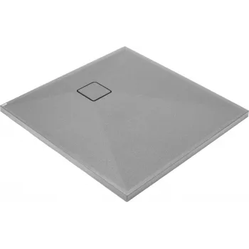 DEANTE Base de duche quadrada de granito 90x90 cm antracite