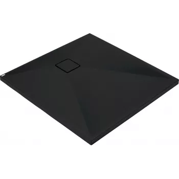 Base de duche quadrada em granito DEANTE 90x90 cm Grafite