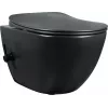 Sanita DEANTE com função bidé - com misturadora, sanita de chão, sem rebordo, Dual Flush 3/5L, branco, cerâmica, assento com fecho suave