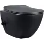 Sanita DEANTE com função bidé - com misturadora, sanita de chão, sem rebordo, Dual Flush 3/5L, branco, cerâmica, assento com fecho suave