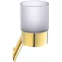 DEANTE Copo de parede para tubo de 16 mm - latão niquelado