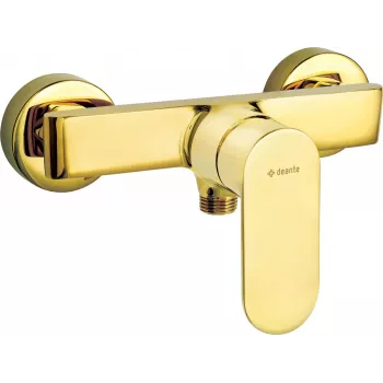 DEANTE Misturadora de Duche de Parede Cromada Monocomando Latão