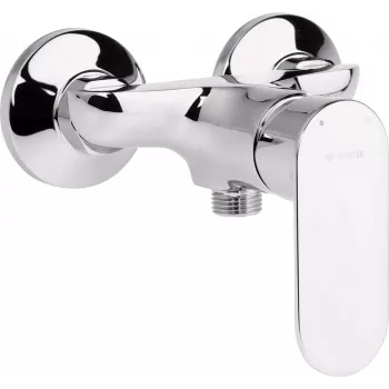 Misturadora de duche de parede DEANTE com 10 cm de distância, monocomando, cromada