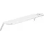 DEANTE prateleira de parede branca 1100x260x50 mm prateleira flutuante, suportes ocultos, carga de 10 kg
