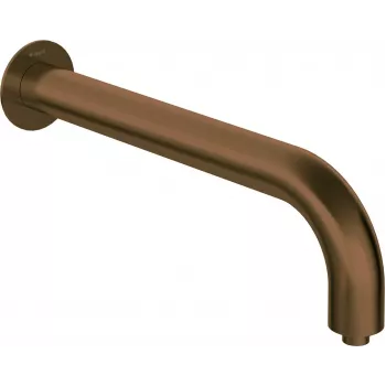 Saída de duche DEANTE de parede - 380 mm, preto mate, latão, monocomando, distância de ligação 150 mm