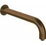 Saída de duche DEANTE de parede - 380 mm, preto mate, latão, monocomando, distância de ligação 150 mm