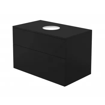 DEANTE Móvel inferior de lavatório com tampo Artisan Oak 800x450x570 mm suspenso 2 gavetas Soft-Close