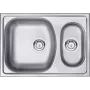 Lavatório de cozinha granito compósito DEANTE ZEX 0503 1,5 cubas Onyx