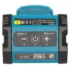 Coluna Bluetooth portátil DEDRA DED7004 20W azul IPX5 TWS FM USB-C