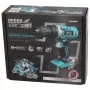 DEDRA DED7040 Berbequim de impacto sem fios 18V com binário 50 Nm, bucha metálica 13 mm, luz LED