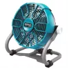 DEDRA DED7074 ventoinha a bateria 18V 230mm 3 velocidades com gancho de suspensão e suporte para tripé