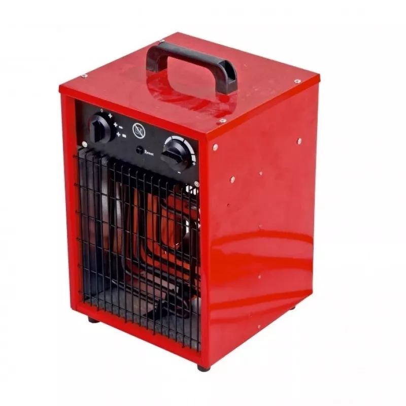 Aquecedor elétrico por convecção DEDRA DED9921 3300 W vermelho